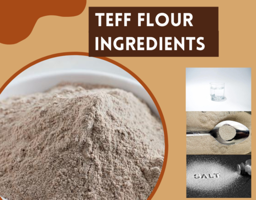 teff flour ingredients 