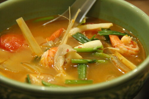 tom yum goong soup