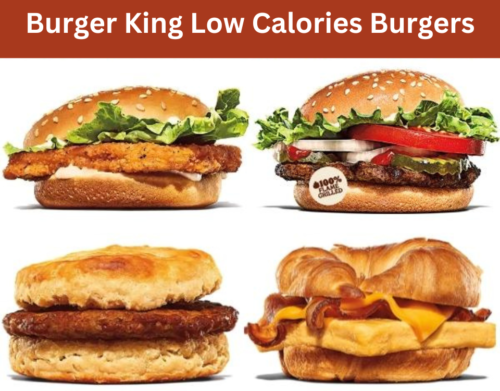Burger King Low Calories Burgers