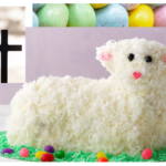 Easter lamb cake